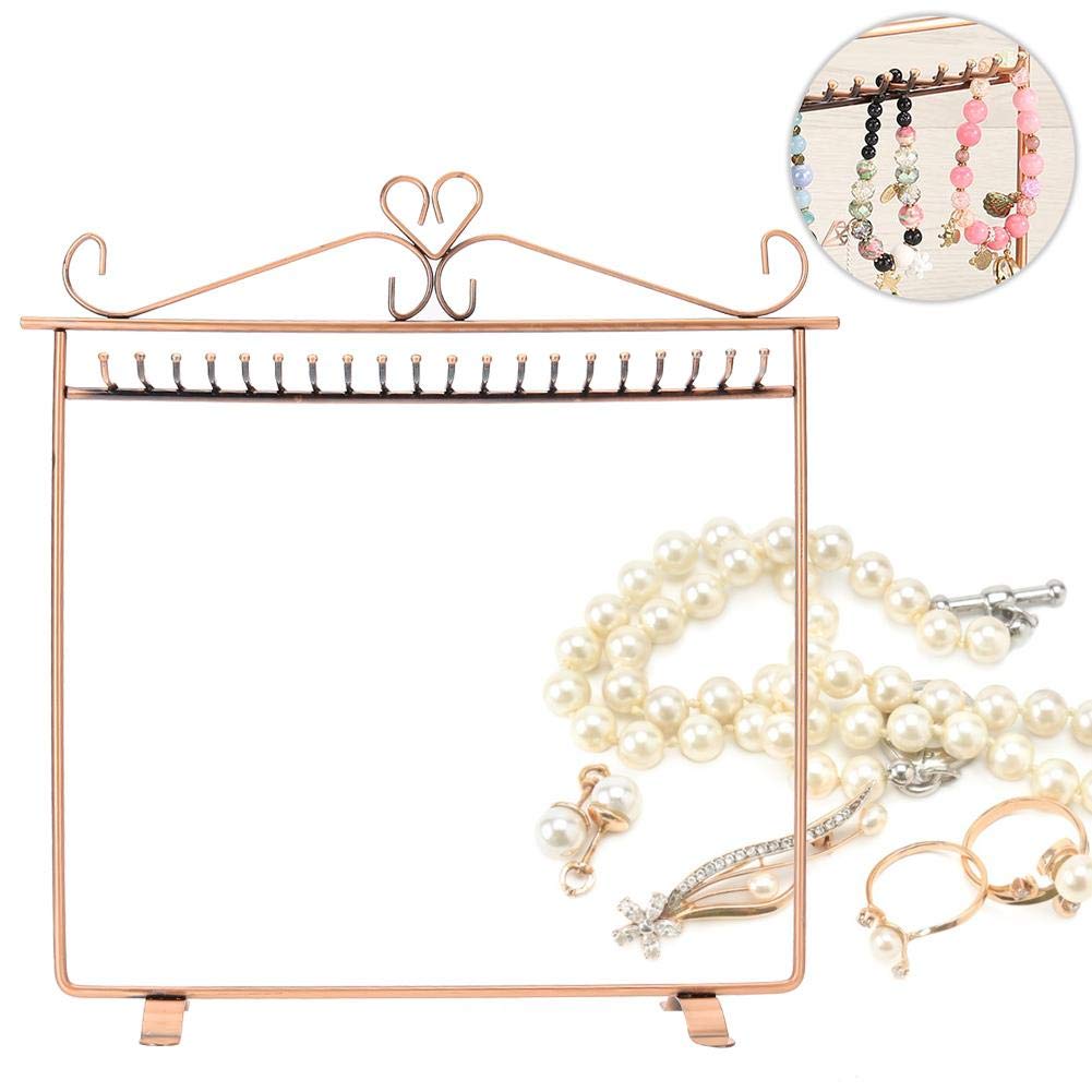 20-Hook Jewelry Display Stand for Necklaces & Earrings - Perfect for Retail Stores, Boutiques, and Home Jewelry Organization
