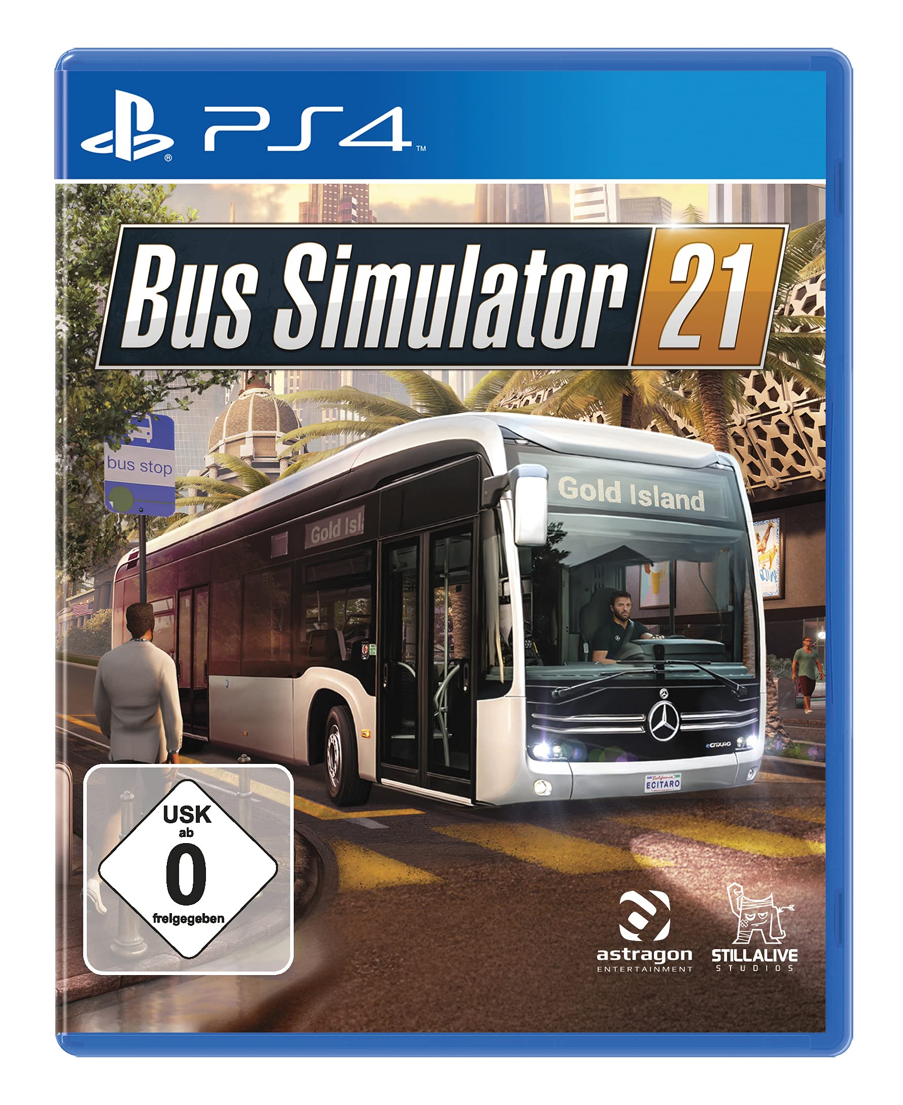 Bus Simulator 21 - PlayStation 4 Game (German Version) | Realistic Driving Simulation for Urban Transport & Public Transit Enthusiasts
