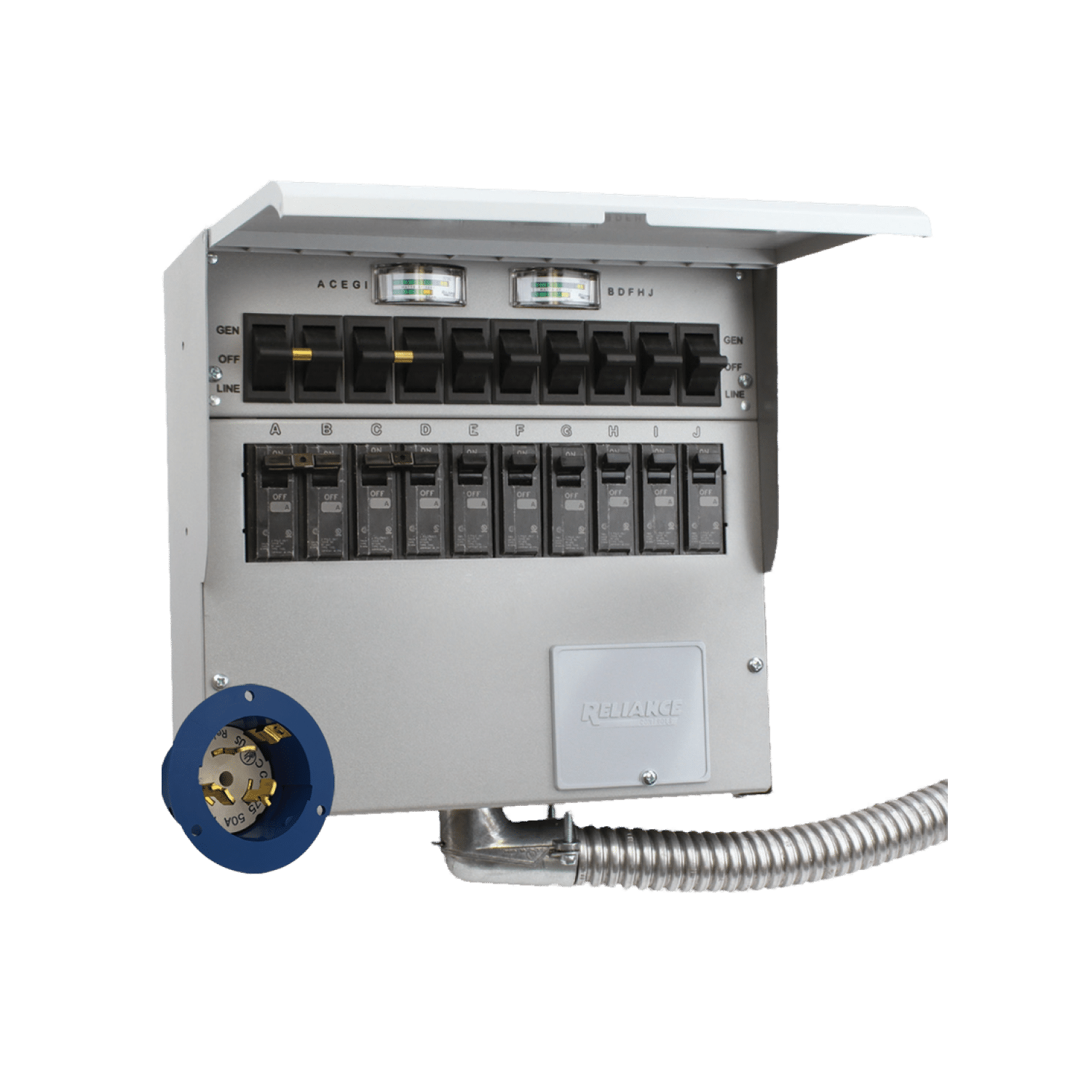 EcoFlow Home Backup Kit with Transfer Switch 306A 125/250V - Reliable Power Backup for Home Emergencies & Outdoor Adventures