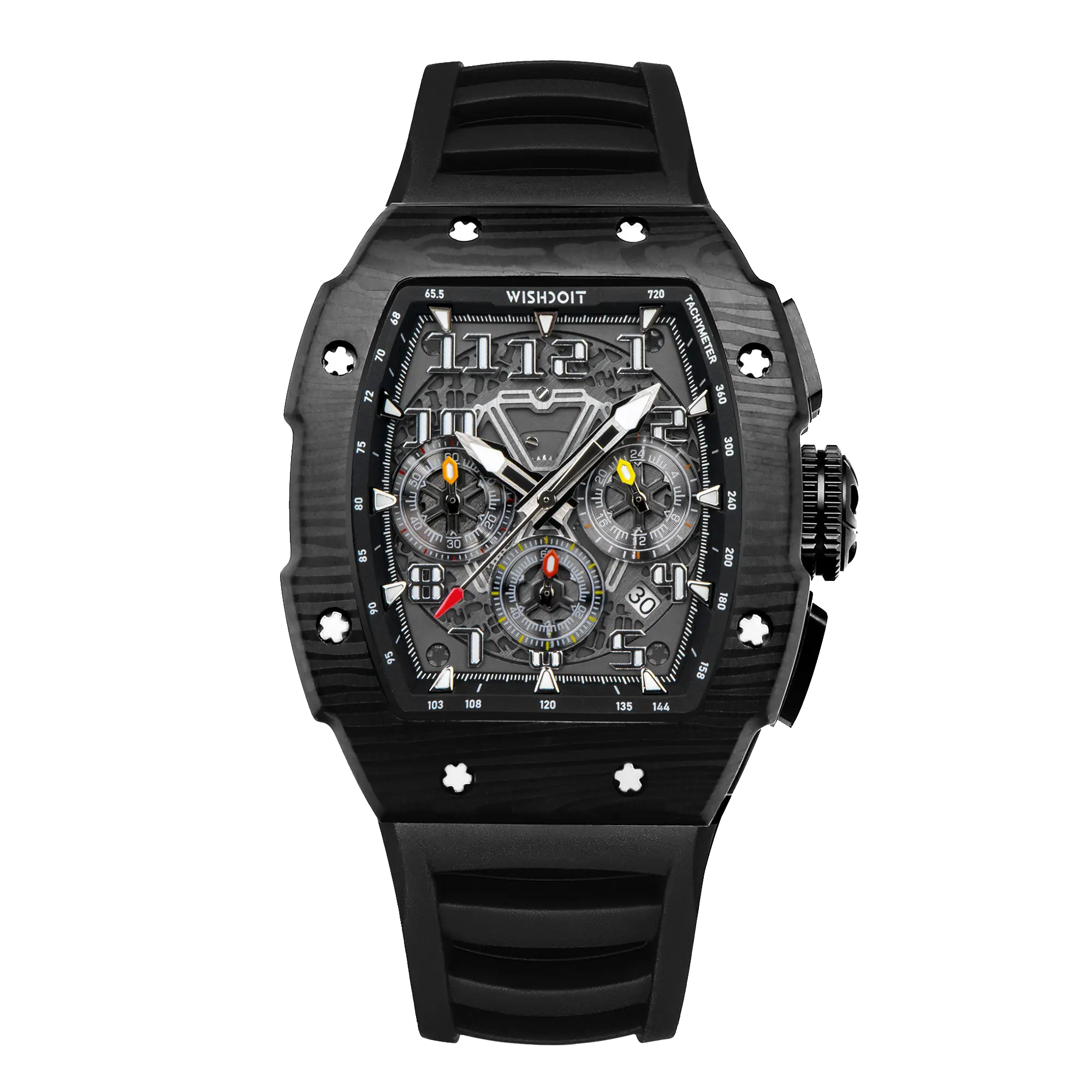 RACING GT CHRONO Quartz Chronograph Watch for Men - Sporty Waterproof Wristwatch with Date Display - Perfect for Racing, Driving & Outdoor Adventures