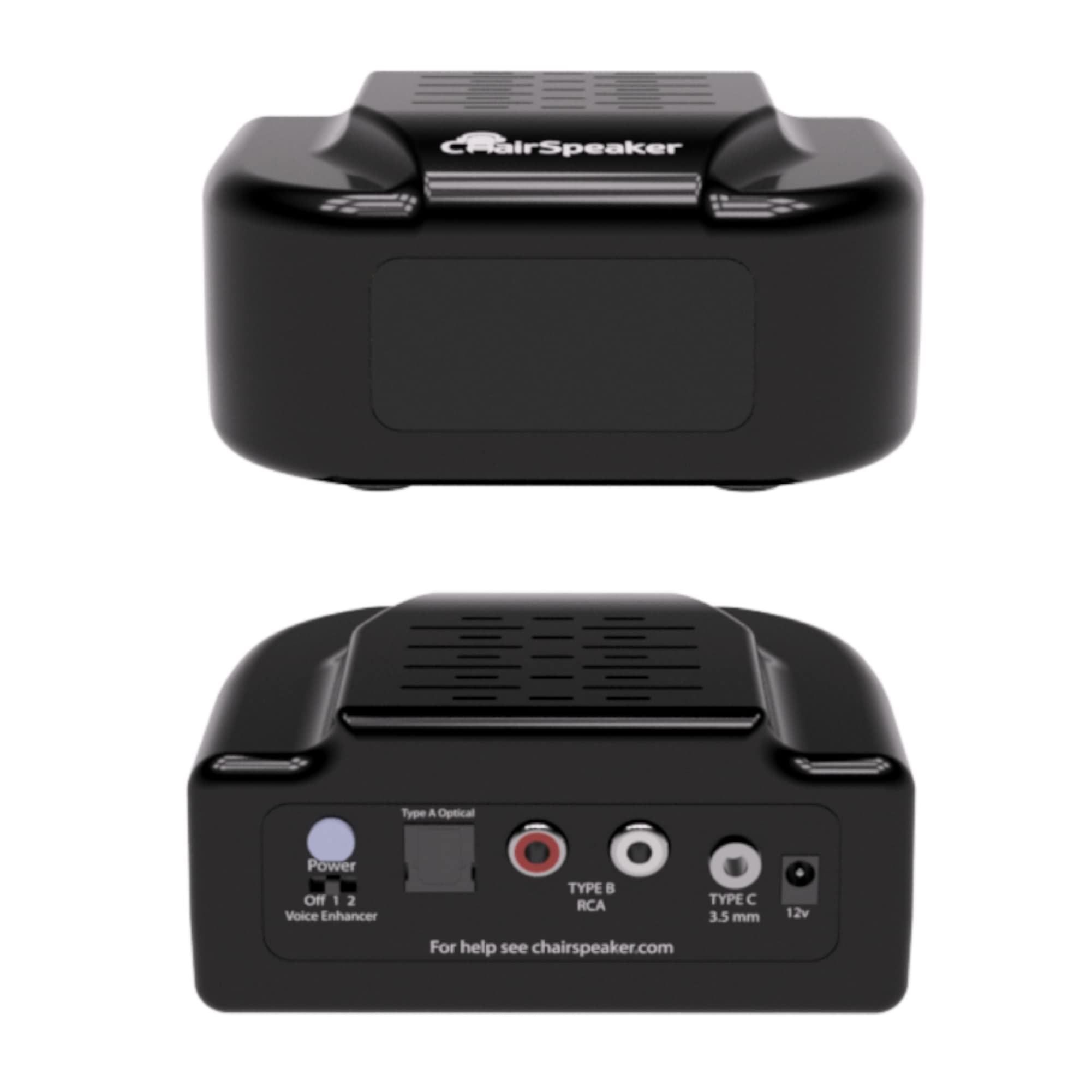 CS3 Wireless TV Speakers for Hearing Impaired - Voice Enhancing Headphones with Near-Ear Clarity | Compatible with Most Smart TVs & Streaming Devices (Netflix, Hulu) | Perfect for Elderly & Home Theater Use