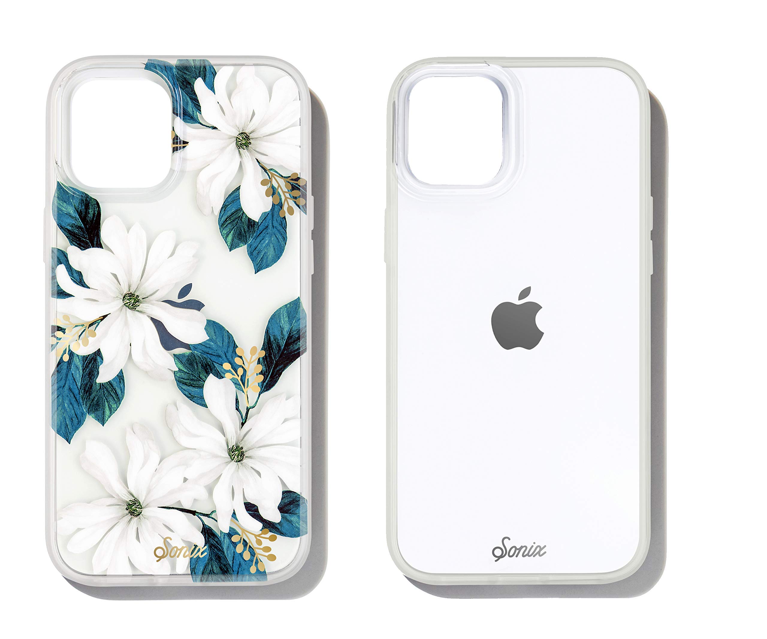 Sonix Delilah Flower iPhone 12 Mini Case with Clear Cover [2-Pack] - 10ft Drop Protection, Shockproof & Scratch Resistant - Perfect for Everyday Use, Travel & Outdoor Activities