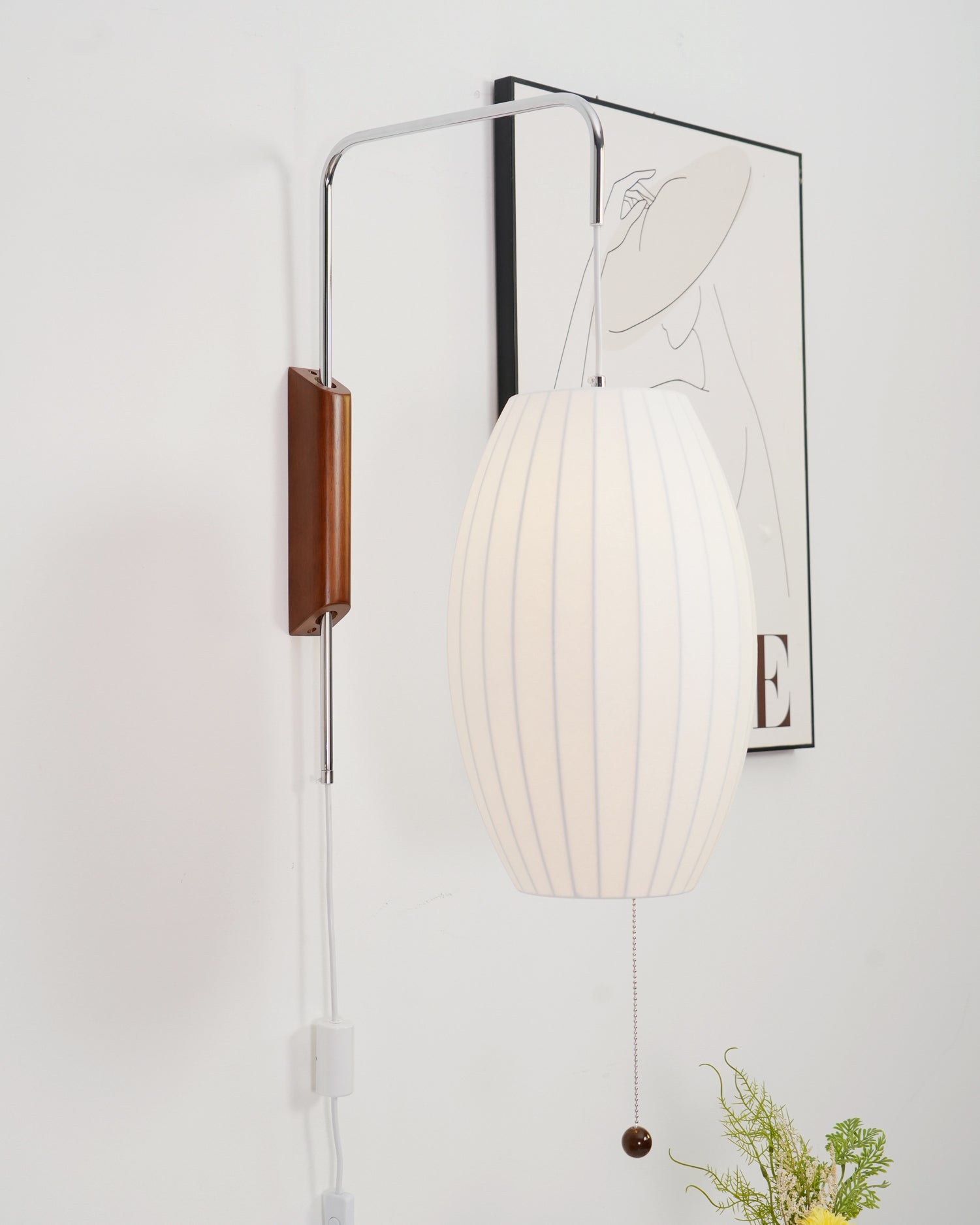 Nelson Wall Sconce - Modern LED Wall Light Fixture for Living Room, Bedroom & Hallway | Dimmable Indoor Lighting with Adjustable Arms | Perfect for Home Decor & Ambient Lighting