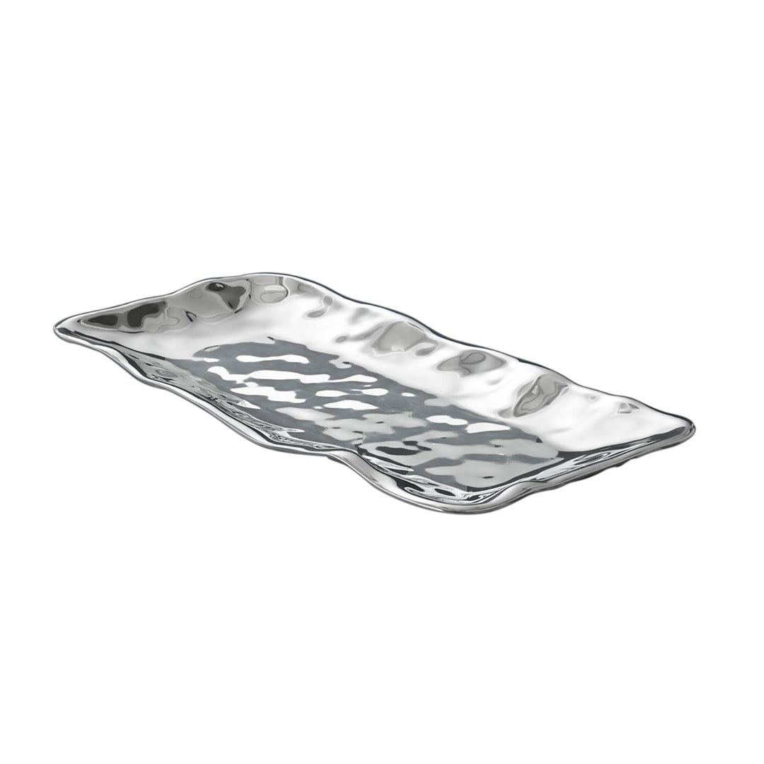 Beatriz Ball SOHO Brooklyn Long Rectangular Platter - Elegant Serving Tray for Entertaining, Dining & Home Decor | Perfect for Cheese Boards, Appetizers & Party Serving
