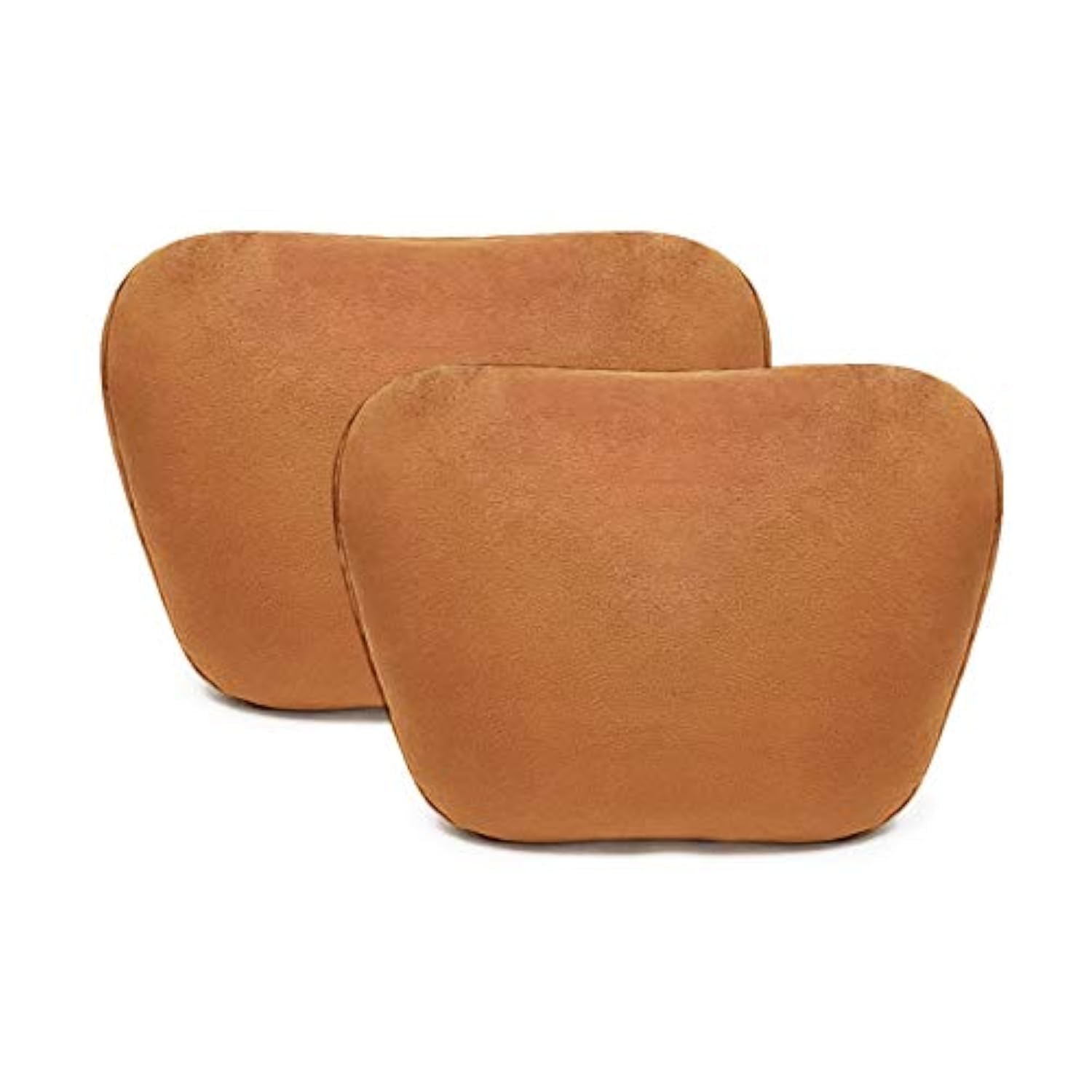 2PCS Premium Car Headrest Neck Pillow for Mercedes-Benz Maybach - Soft Suede Cover & Ergonomic Support | Perfect for Long Drives & Road Trips