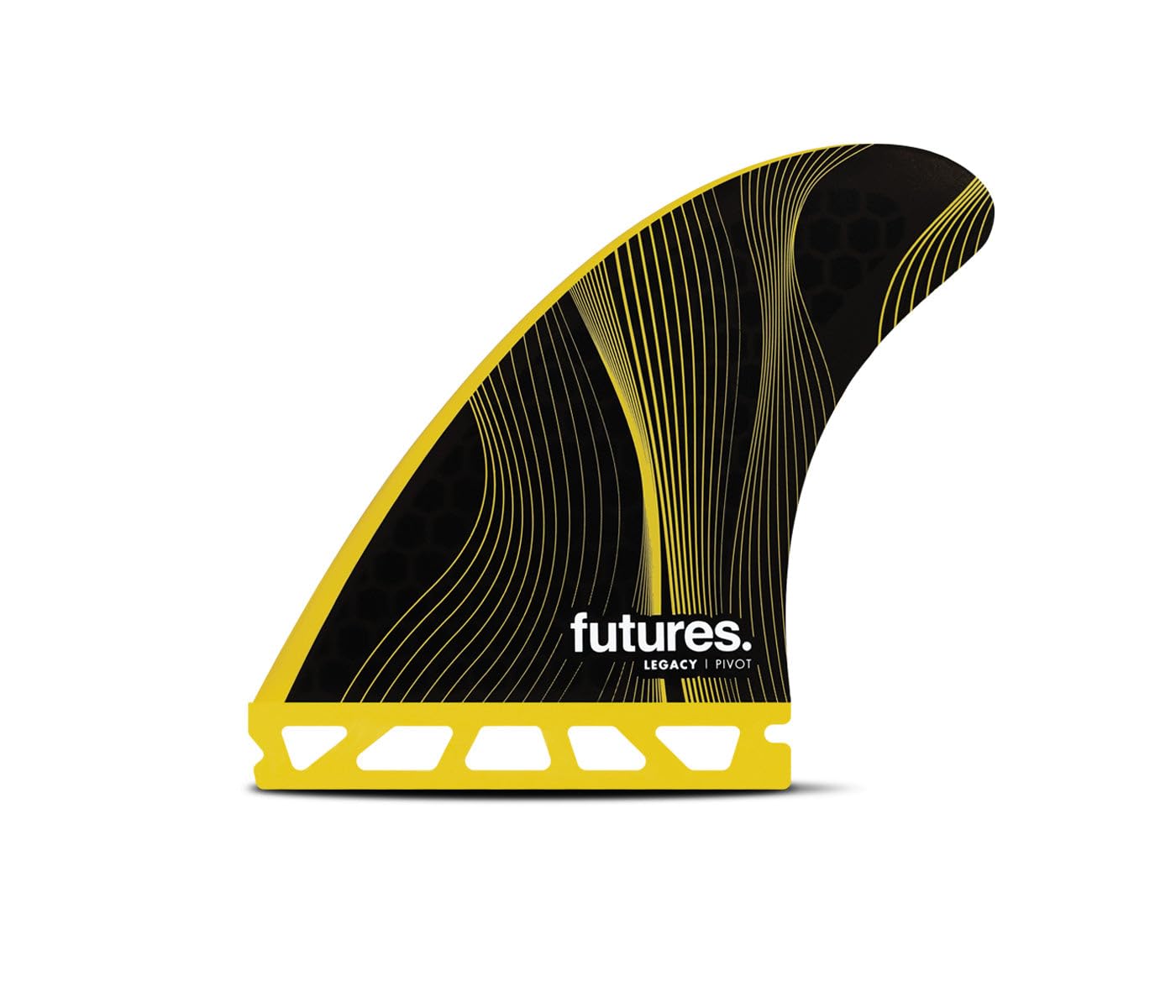 Futures Fins P6 Legacy Series Medium Thruster Fin Set - High Performance Surfboard Fins for All Wave Conditions - Perfect for Shortboards and Performance Surfing