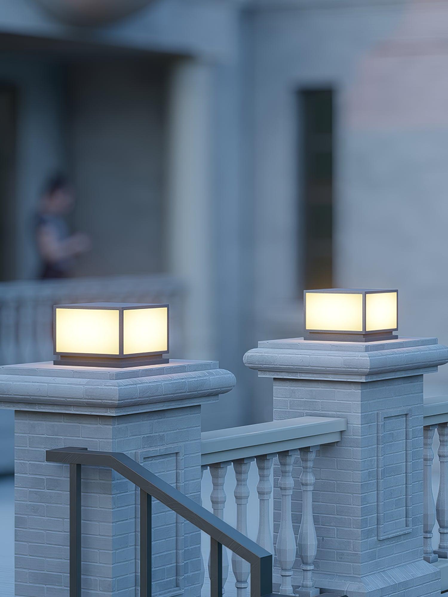 Anvia Outdoor Post Light - Durable Waterproof LED Exterior Light for Patio, Garden, Pathway - Perfect for Home, Yard & Landscape Lighting