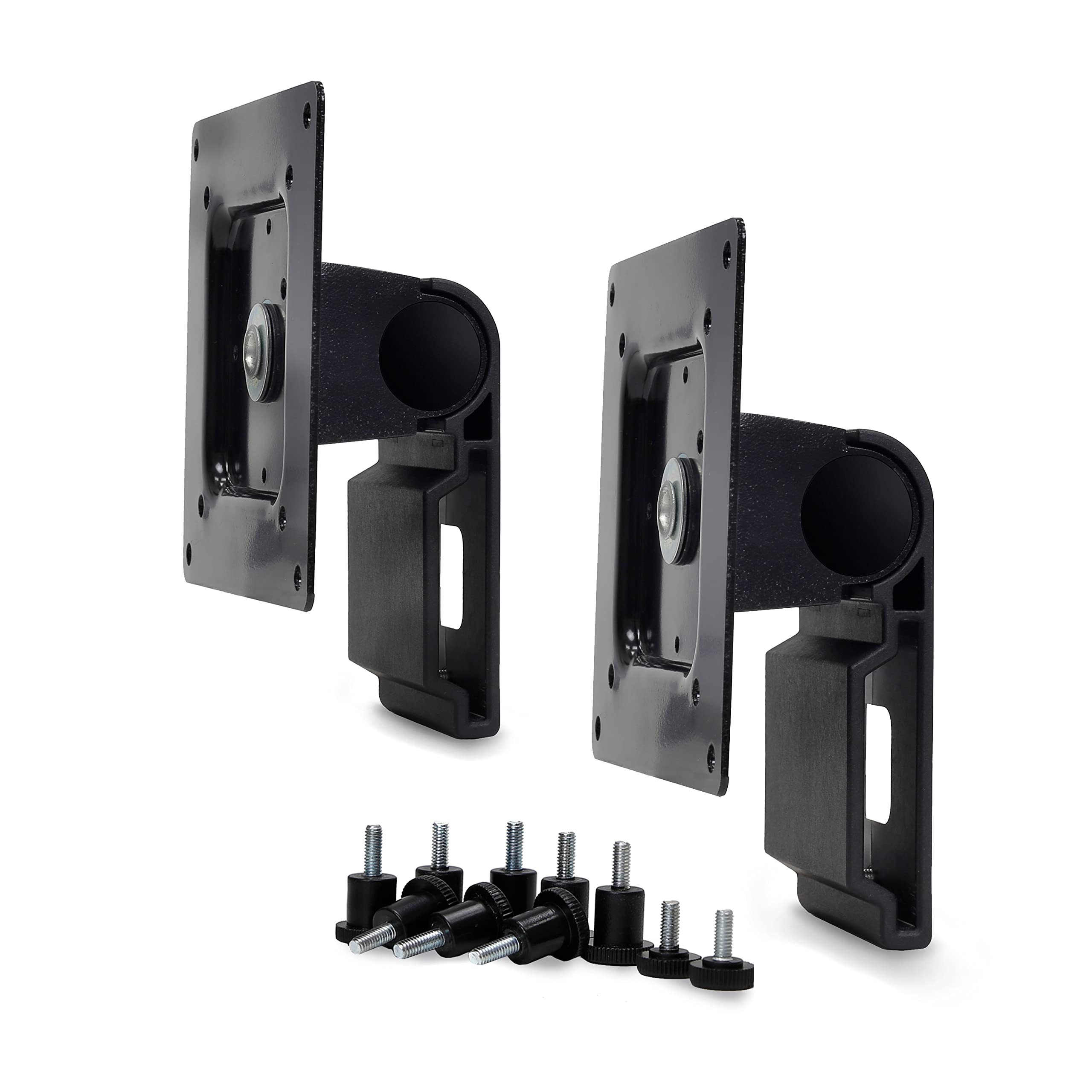 Ergotron Dual Monitor Tilt Pivot Kit - Adjustable Mount for 2 Screens (0-11 lbs Each) - Compatible with WorkFit-S, WorkFit-A, WorkFit-C & Neo-Flex Stands - Perfect for Home Office & Workspace Ergonomics