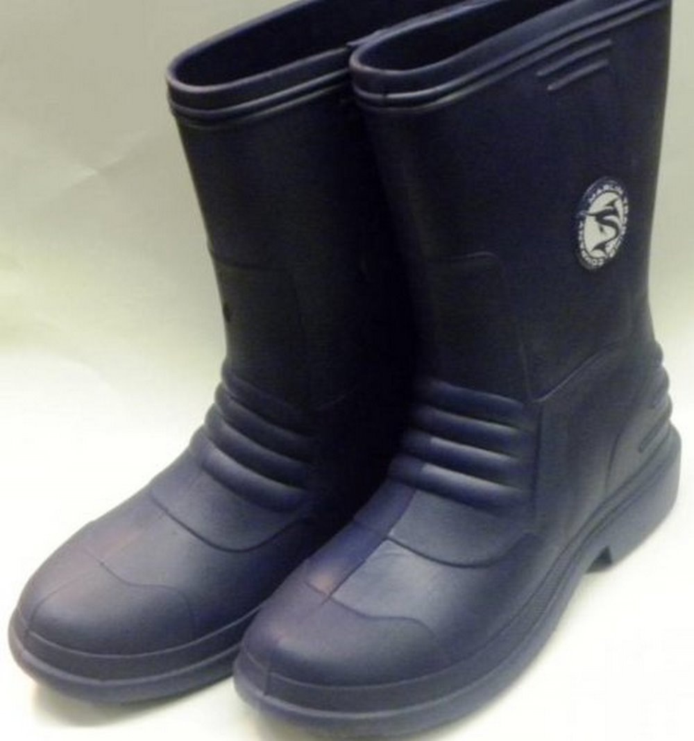 Marlin Blue Deck Boots - Waterproof Non-Slip Fishing & Boating Shoes for Men & Women - Perfect for Outdoor Activities, Sailing, and Beach Adventures