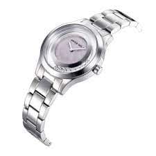 ARIES GOLD ENCHANT VERONA Silver Stainless Steel Women's Watch - Elegant Dress Watch for Business, Parties & Special Occasions