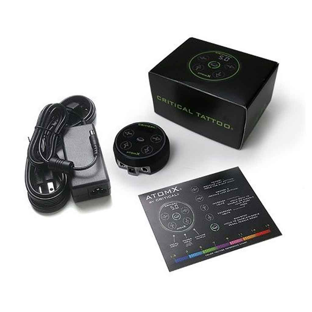 Critical Atom X Power Supply - High-Performance Black PC Power Unit for Gaming & Workstations | Reliable Energy for Desktops, Servers & Home Office Setups