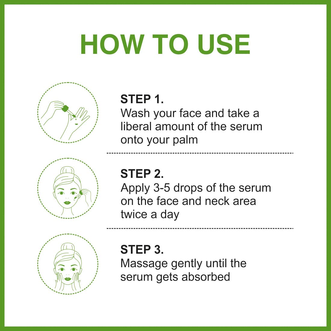 She Essentials Green Tea Face Serum with Aloe Vera Extract, Pro Vitamin B5 & Vitamin E | Anti-Aging, Skin Repair, Reduces Blemishes & Fine Lines | Paraben-Free, SLS-Free, Suitable for All Skin Types | Perfect for Daily Skincare Routine & Nighttime Hydration - 30ml