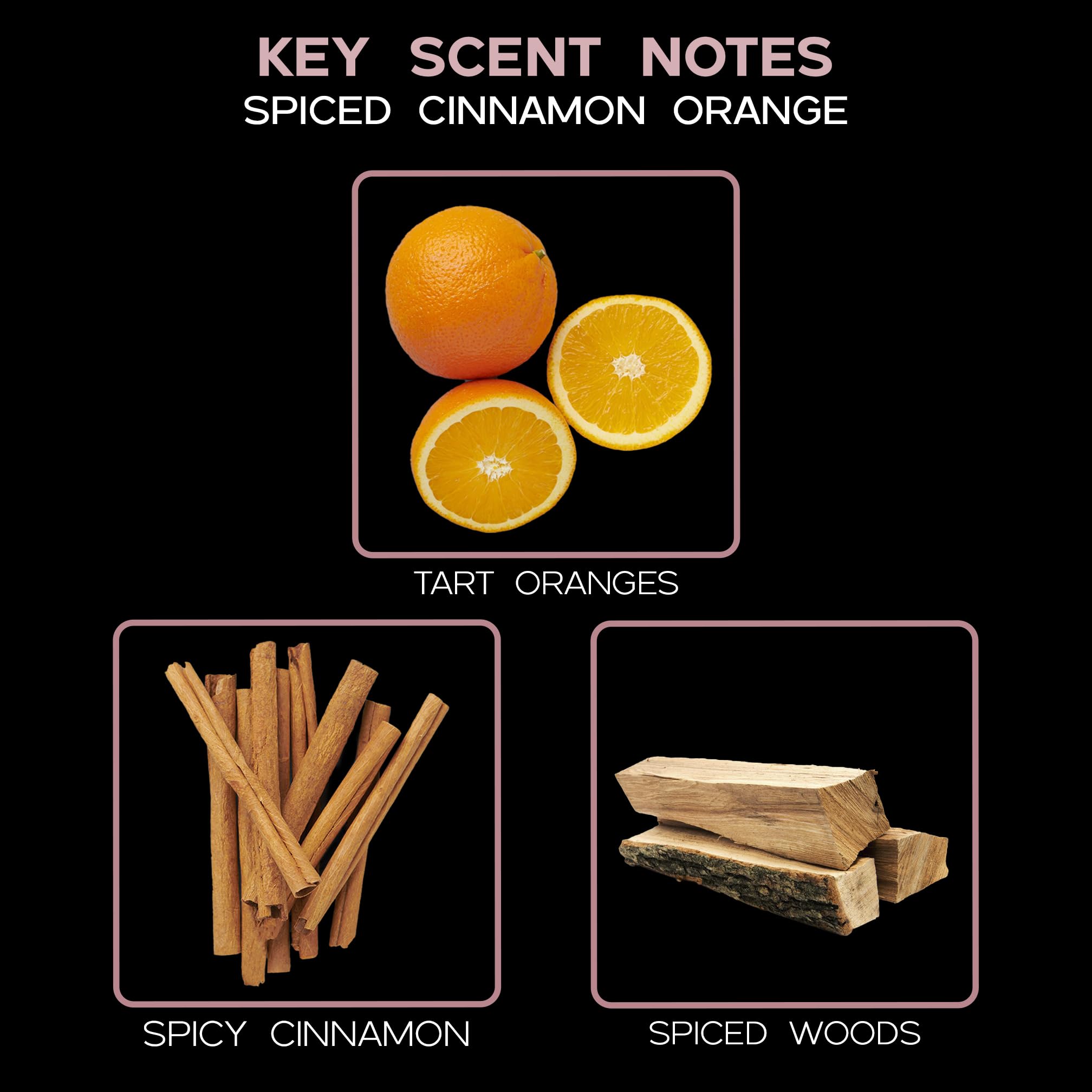 LOVSPA Spiced Orange Reed Diffuser Oil Refill with Replacement Reed Sticks - 4oz Cinnamon & Orange Scented Air Freshener for Home, Office, Bathroom | Made in USA | Long-Lasting Aromatherapy Oil for Relaxation & Stress Relief