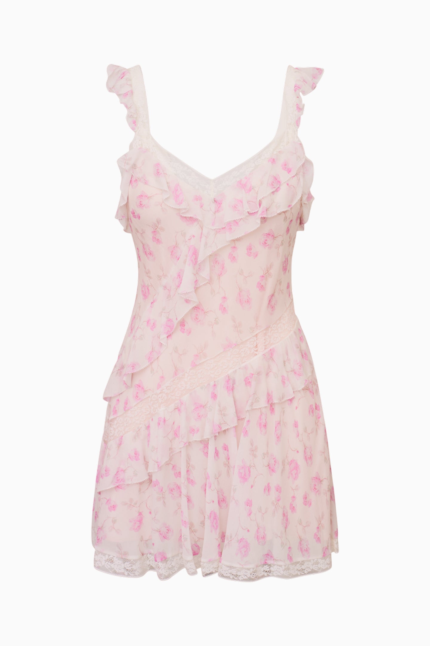 Serima Floral Print Mini Dress - Women's Summer Casual Sleeveless Bodycon Dress for Party, Date Night & Beach Outings
