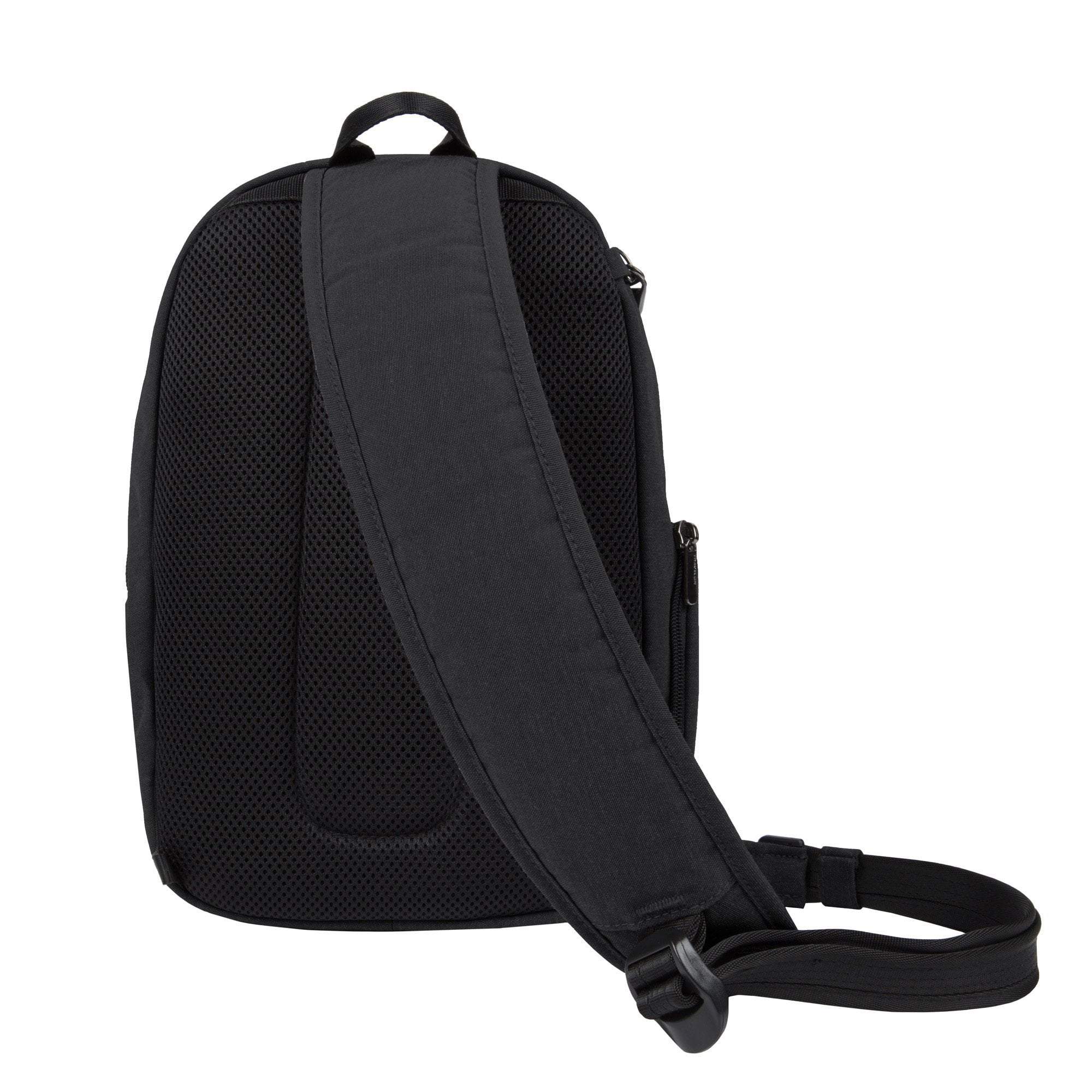Travelon Anti-Theft Metro Sling Bag - Secure Crossbody Purse for Women & Men - RFID Blocking, Cut-Resistant Straps - Perfect for Travel, Commuting & Urban Adventures