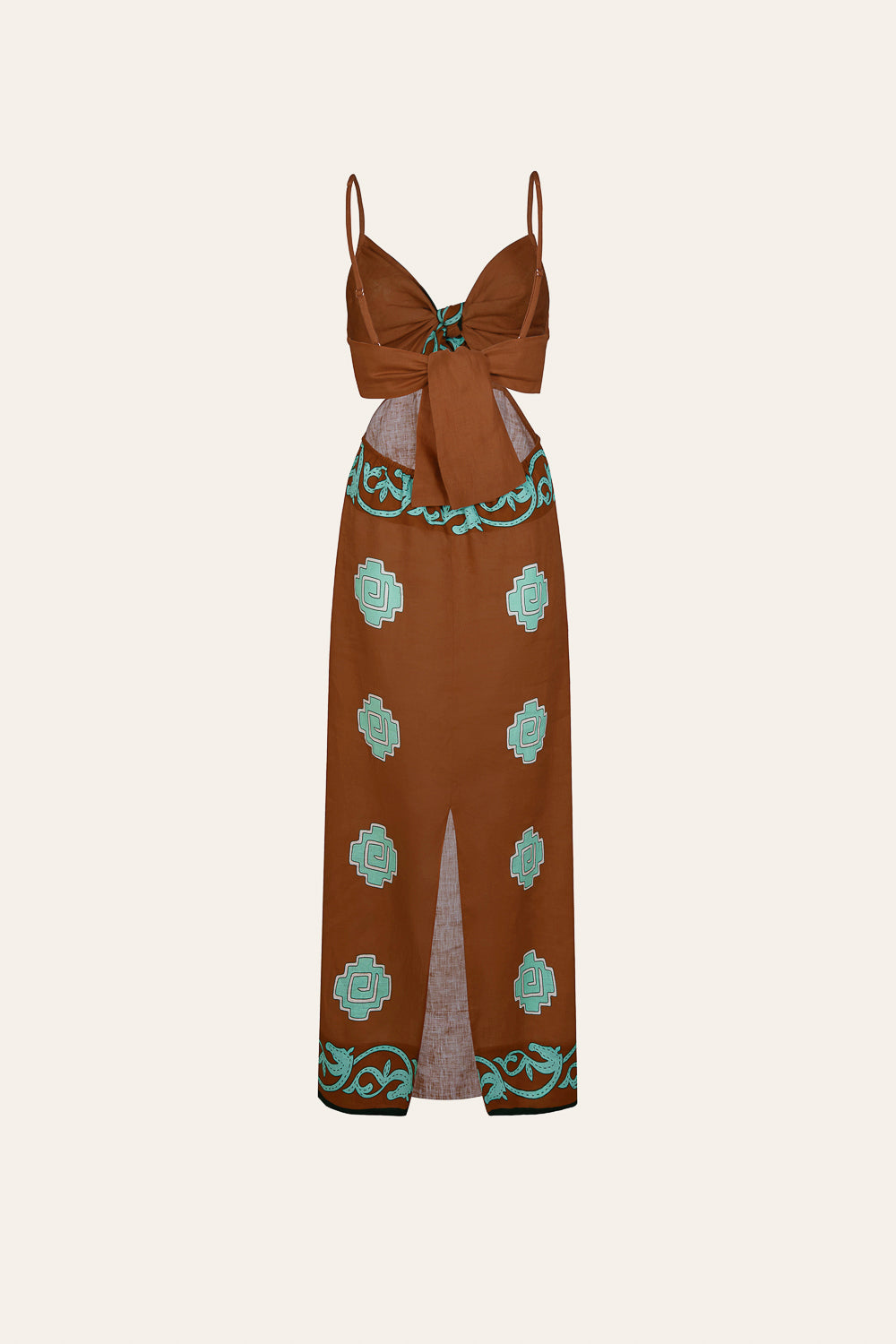 Los Siete Mares Women's Summer Dress - Flowy Boho Maxi Dress with Pockets | Perfect for Beach Vacation, Date Night & Casual Outings