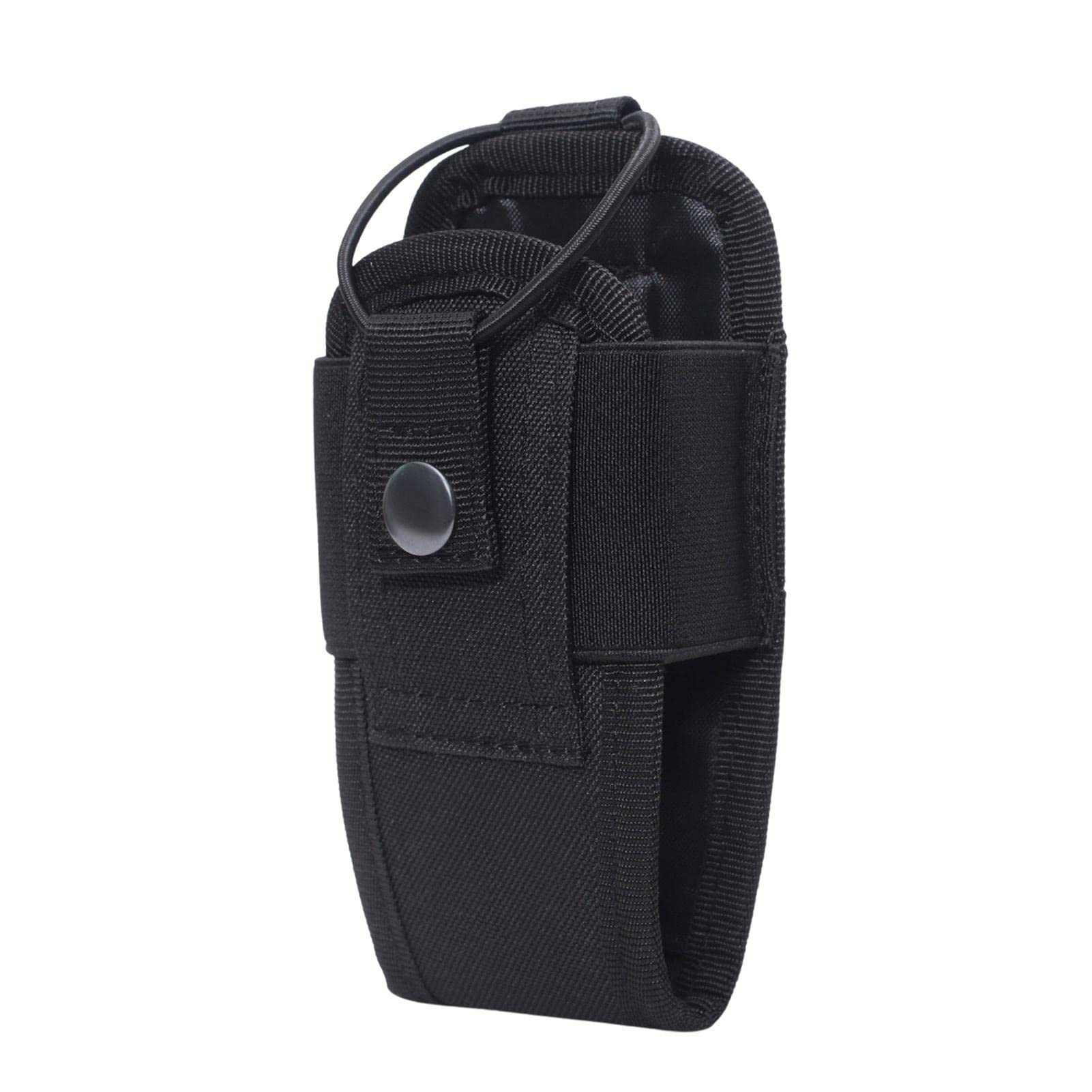 Heavy Duty Molle Radio Pouch - Universal Tactical Walkie Talkie Holder for Two Way Radios, Duty Belt & Hunting Gear | Durable Radio Holster Case for Outdoor, Security & Emergency Use