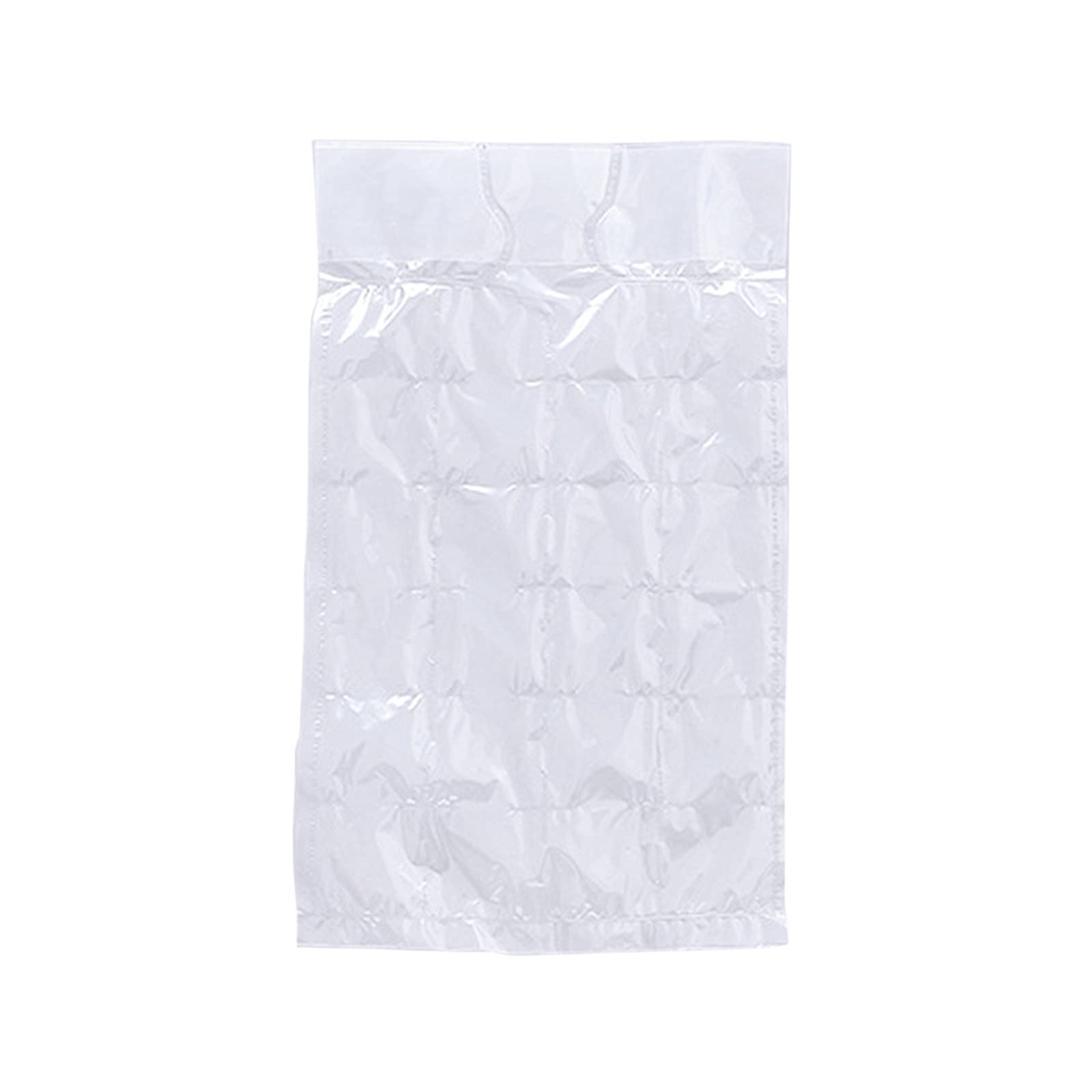 Pomobie FungPull Self-Sealing Inflatable Ice Tray for Kitchen, Dining & Bar - Disposable Food Storage Container with Creative Bag Design (White, One Size) - Perfect for Parties, Picnics & Beverage Cooling