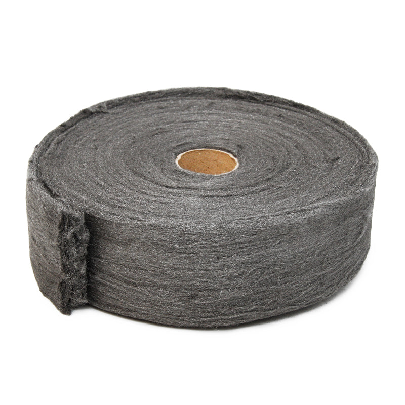 Ultra Fine 0000 Steel Wool 5lb Bulk Roll - Rust Removal, Wood Finishing & Metal Polishing for DIY Projects & Professional Use