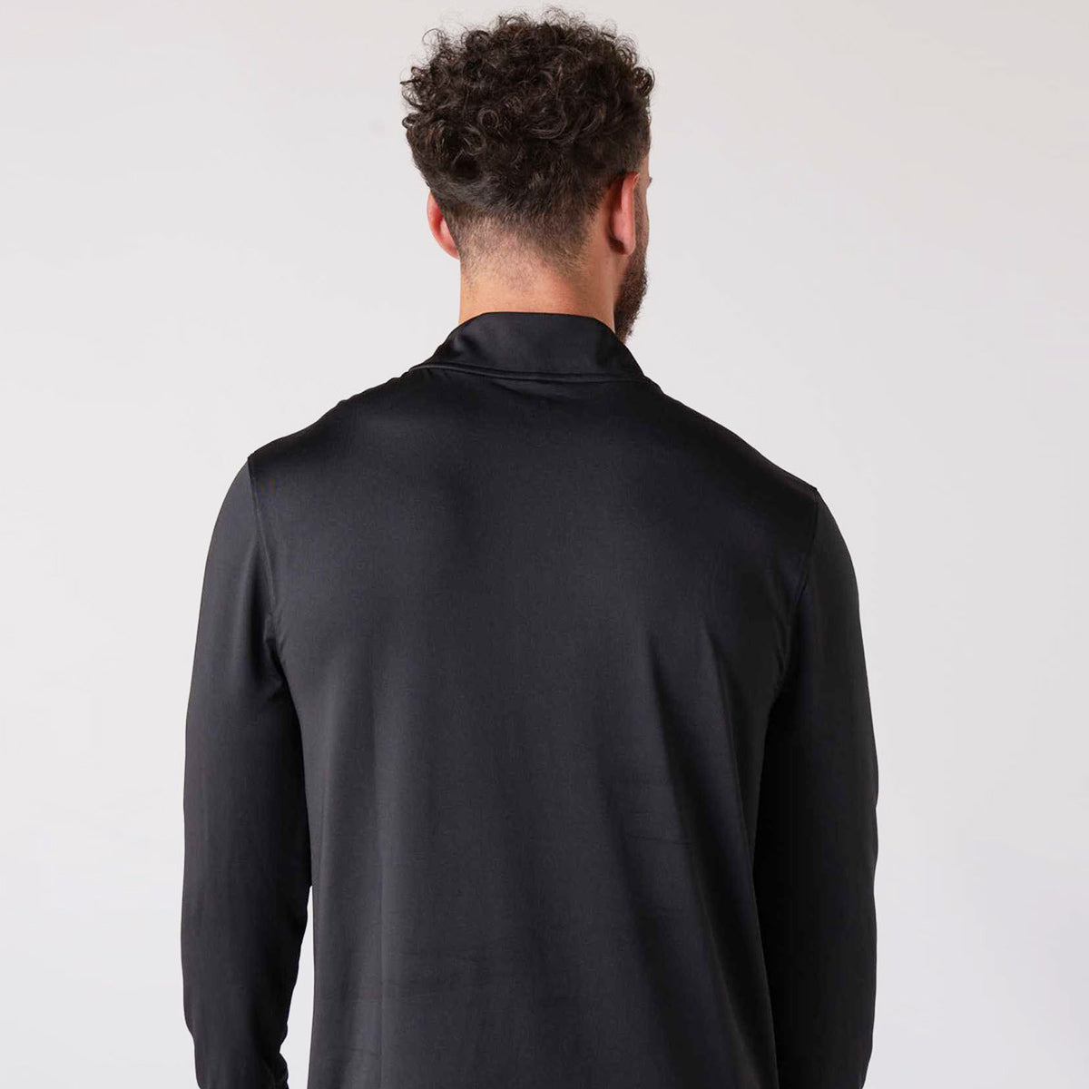 Men's Quarter Zip Pullover Sweater - Lightweight Fleece Jacket for Casual & Outdoor Wear | Perfect for Hiking, Work & Everyday Use