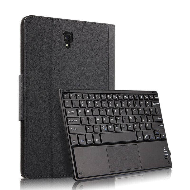 Detachable Wireless Bluetooth Keyboard Case for Samsung Galaxy Tab A 10.5 (2018) T590 T595 - Ultra Slim Portable Cover with Multi-Device Connectivity | Perfect for Work, Travel & Home Office Use