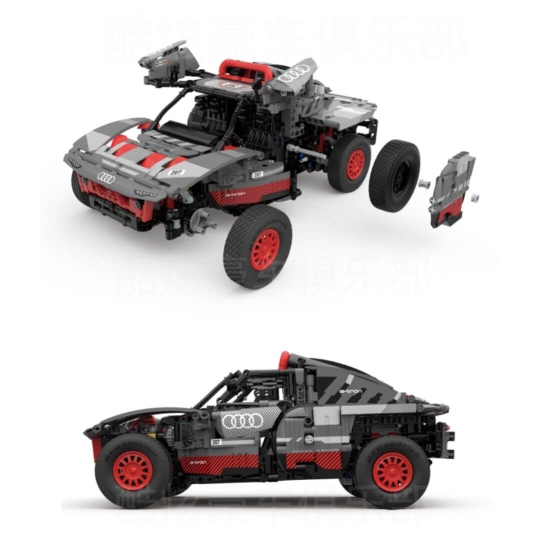 RASTAR 92700 Audi RS Q e-tron 1:14 Scale Remote Control Car - High-Speed Off-Road RC Model for Kids & Adults - Perfect for Racing, Collecting & Indoor/Outdoor Play