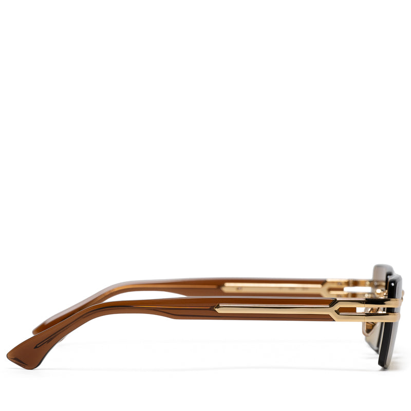 James Oro Reserve Baron Brown Tinted Sunglasses - Premium UV Protection Polarized Lenses for Men - Perfect for Driving, Outdoor Sports & Beach Vacations
