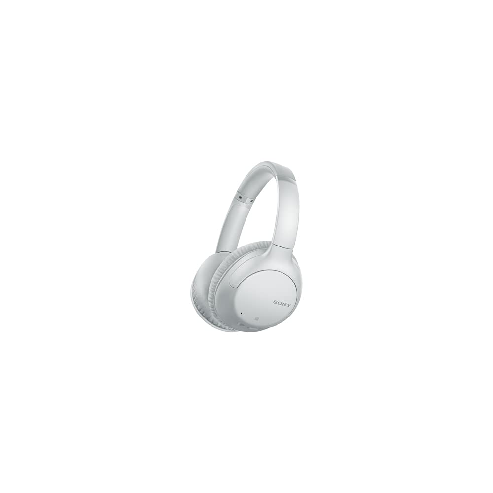 Sony WH-CH710N Wireless Noise Cancelling Headphones with 35-Hour Battery, Fast Charging, Built-in Mic & Voice Assistant - White | Perfect for Travel, Work & Commuting
