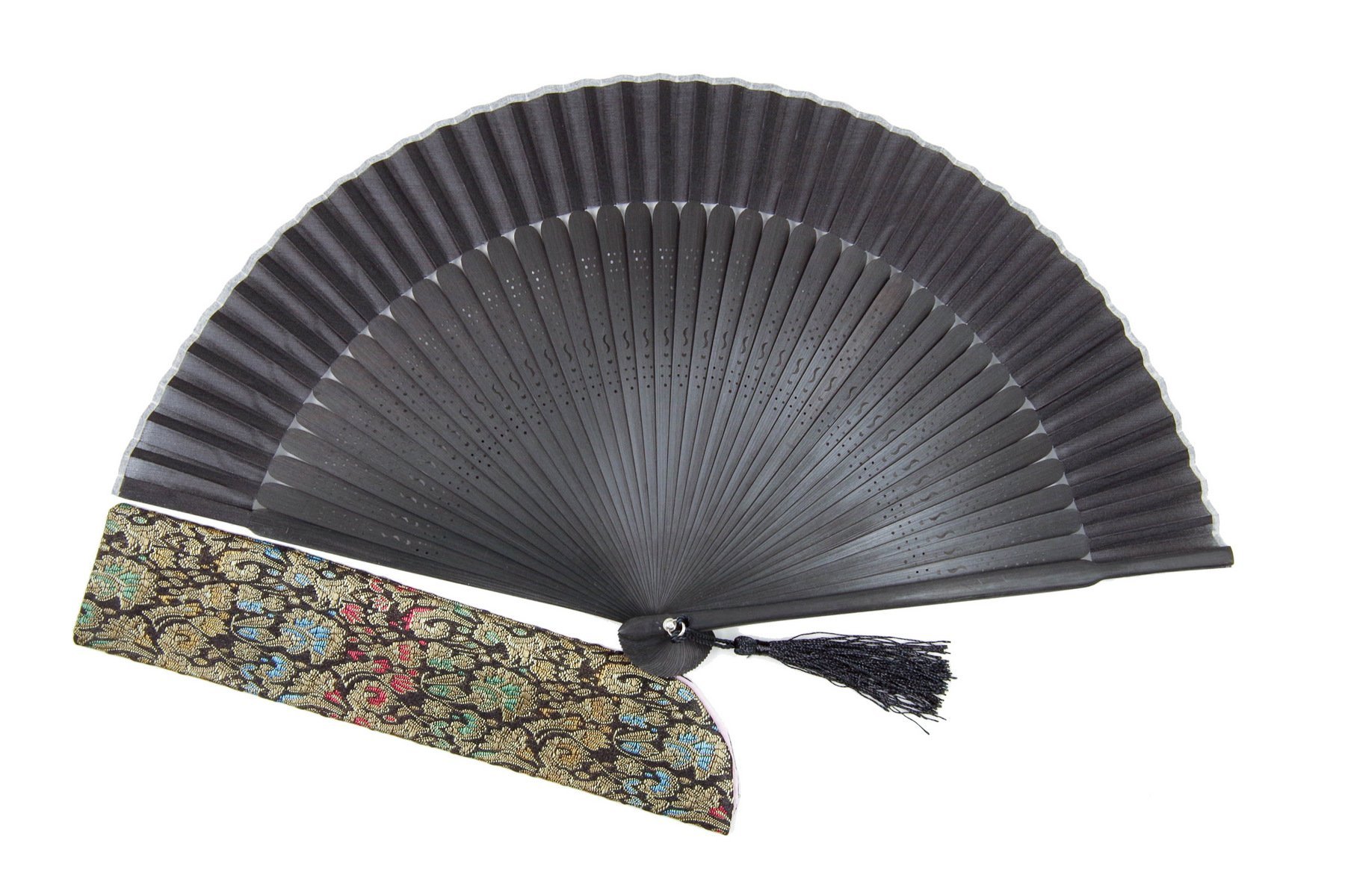 Traditional Japanese Hand Fan - Elegant Bamboo Folding Fan for Women & Men | Perfect for Summer Cooling, Cosplay, Wedding, and Home Decor
