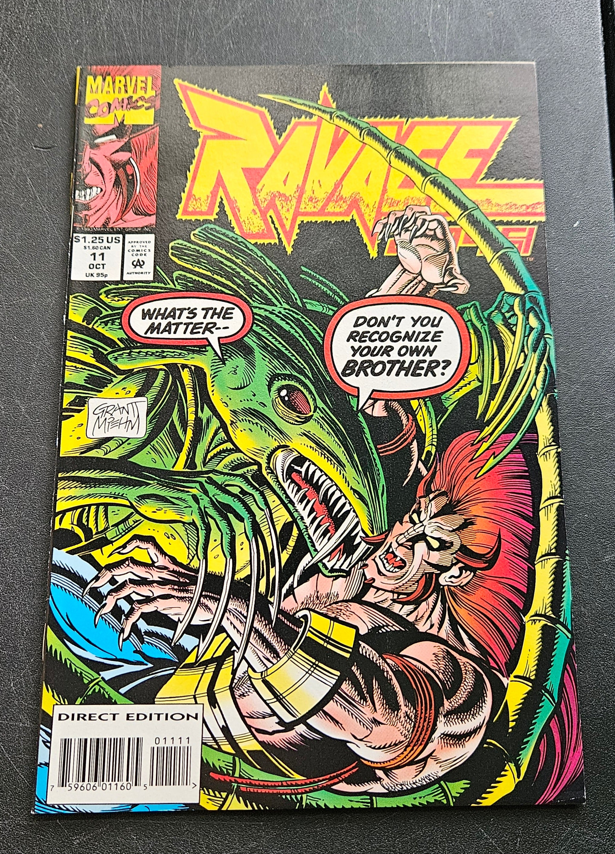Ravage 2099 #11 The Stigmata Effect - Marvel Comic Book October 1993 - Collectible Vintage Superhero Comic for Fans & Collectors