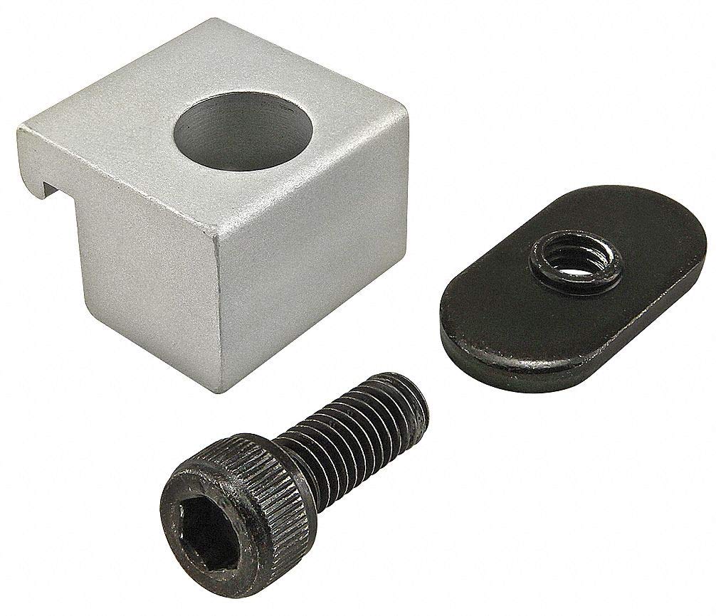 10 Series Standard Angle Clamp Block (1 Pair) - 80/20 Inc. 4174 | Aluminum T-Slot Framing System | Perfect for DIY Projects, Workbenches & Industrial Assembly