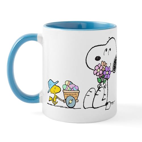 White/Blue Inside - Spring Treats Mug