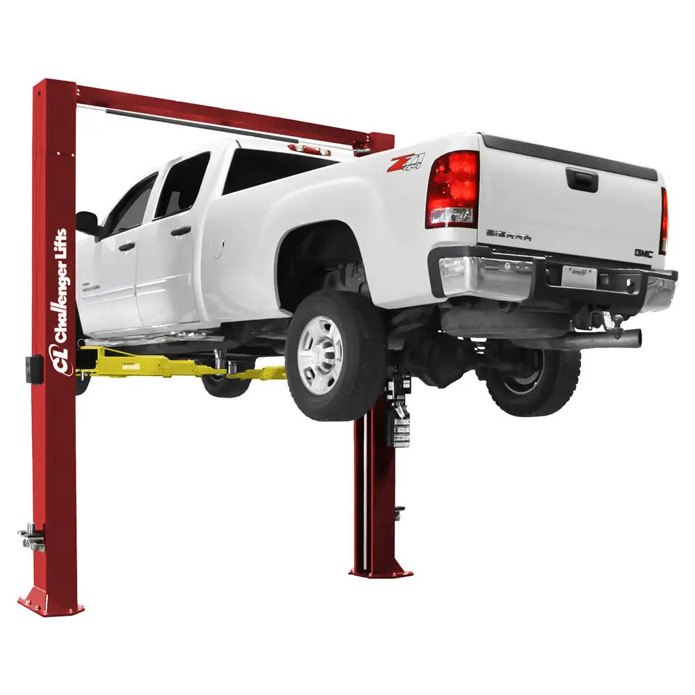 Challenger CL12A Symmetric 2 Post Car Lift with Width Adjustment - 12,000 lbs Capacity for Auto Repair Shops & Vehicle Maintenance