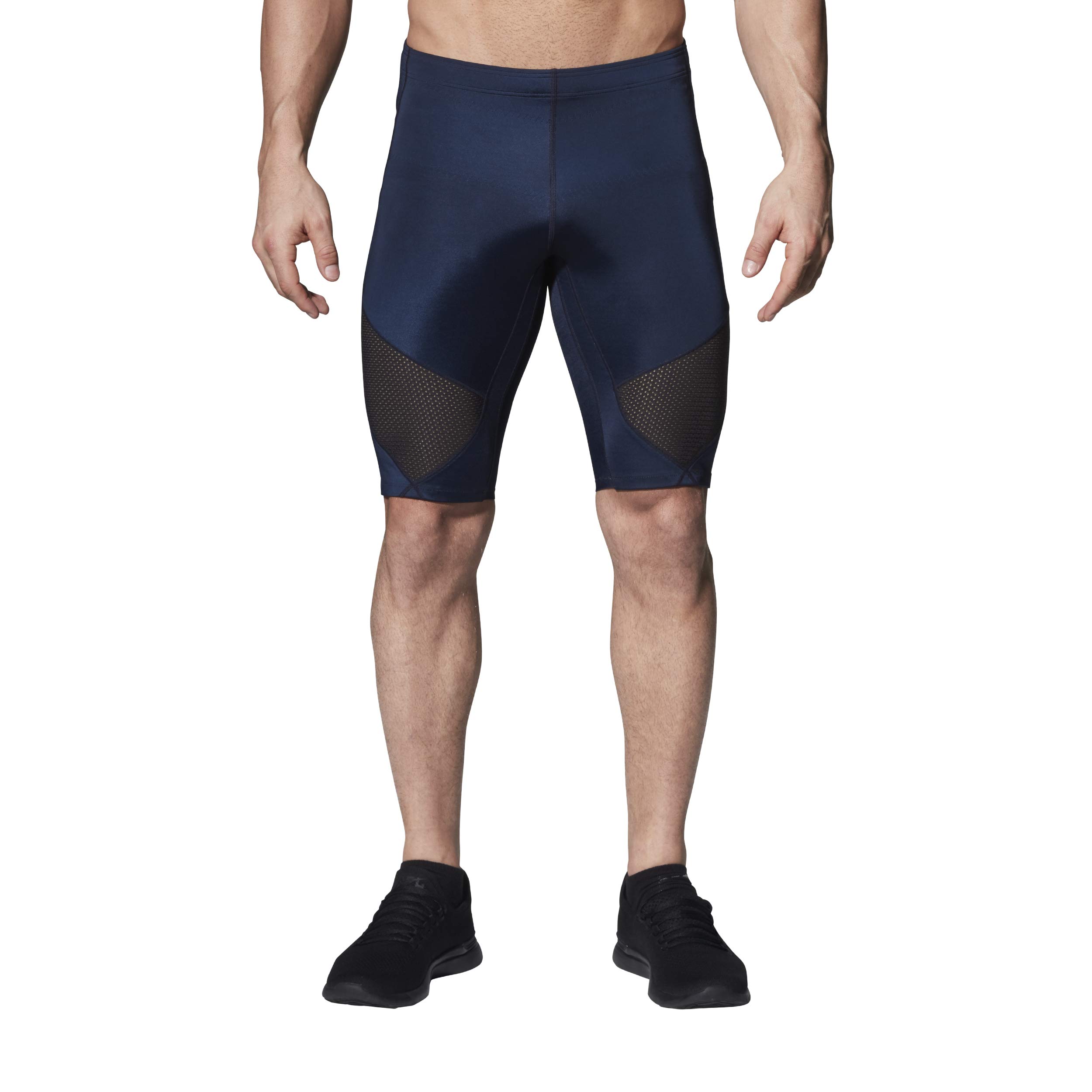 CW-X Men's Stabilyx Ventilator Joint Support Compression Shorts - Running, Cycling & Workout Support for Knee & Hip Stability - Ideal for Athletes & Active Lifestyles
