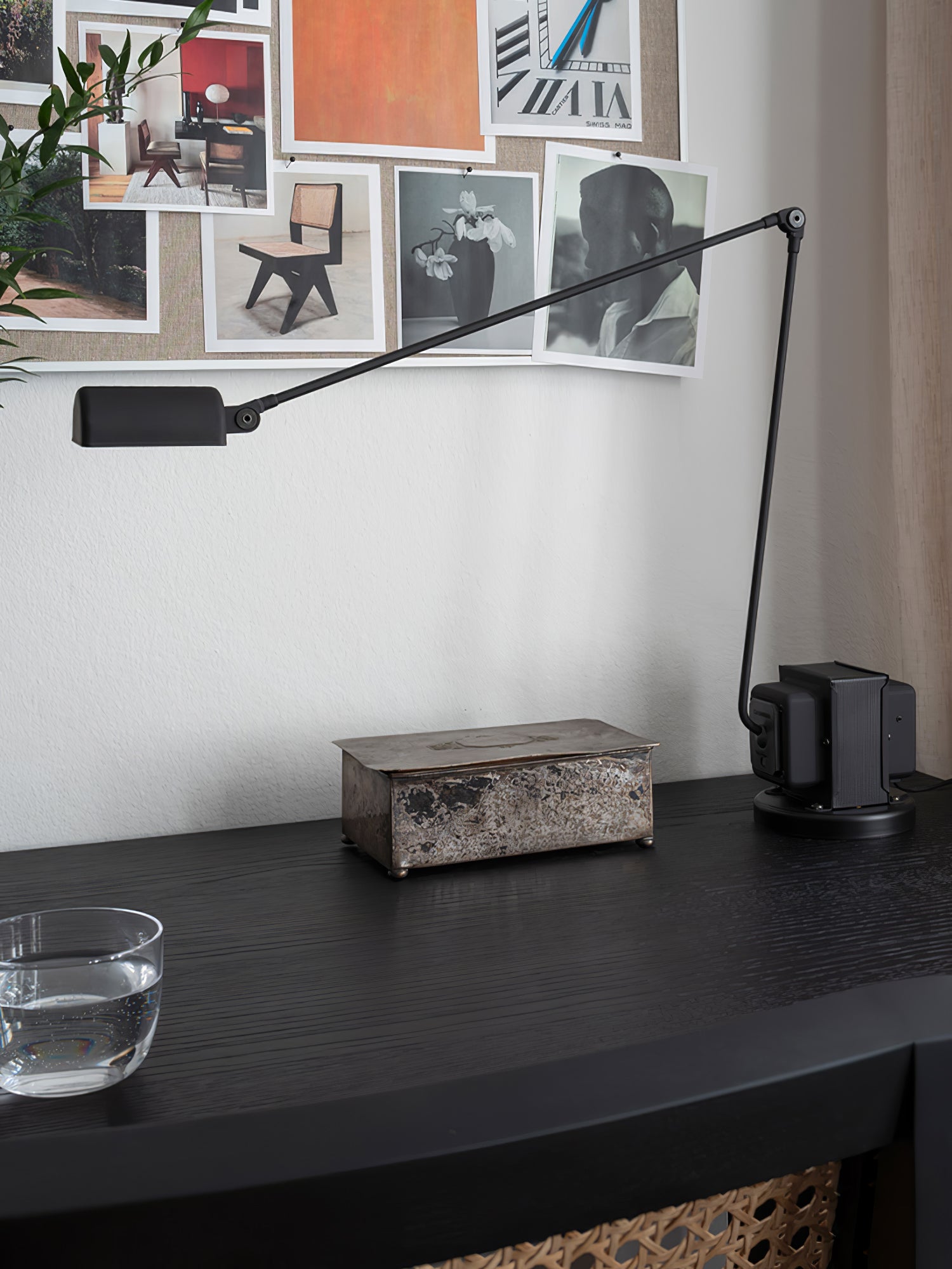 Dynamo Table Lamp - Modern LED Desk Light with Adjustable Brightness, Perfect for Home Office, Study, and Bedroom Reading