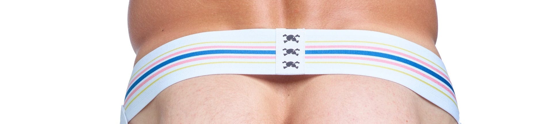 Premium White Locker Room Jock Strap - Comfortable Athletic Support for Gym, Sports & Workout - Ideal for Running, Weightlifting & High-Intensity Training