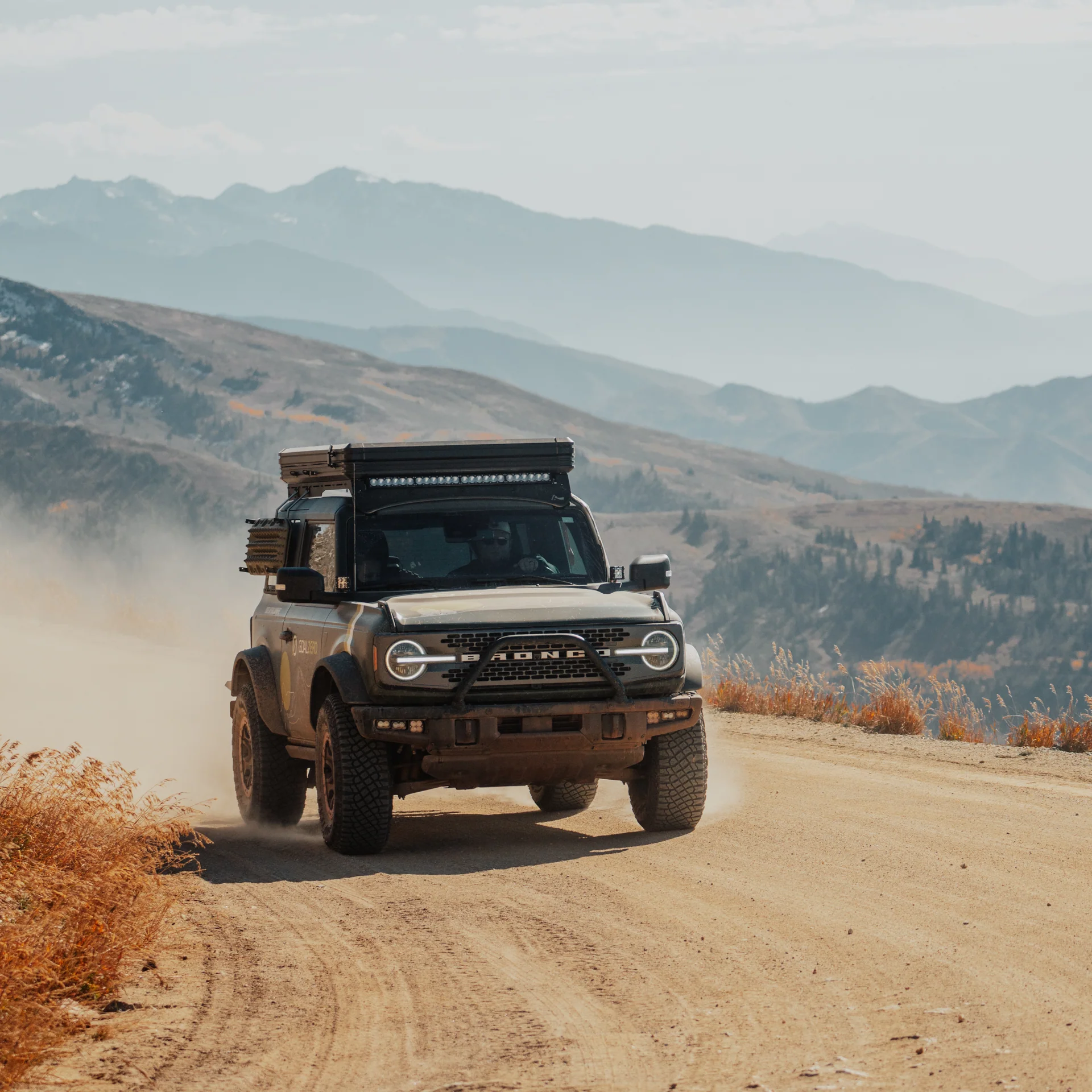Bronco Modular Roof Rack for 2-Door - Heavy Duty Aluminum Cargo Carrier for Off-Road Adventure & Camping Gear Storage