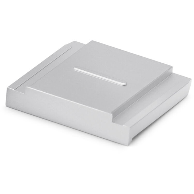 Leica Hot Shoe Cover - Premium Aluminum Silver Camera Accessory for Leica M, SL & Q Series - Perfect for Photography Enthusiasts & Professionals