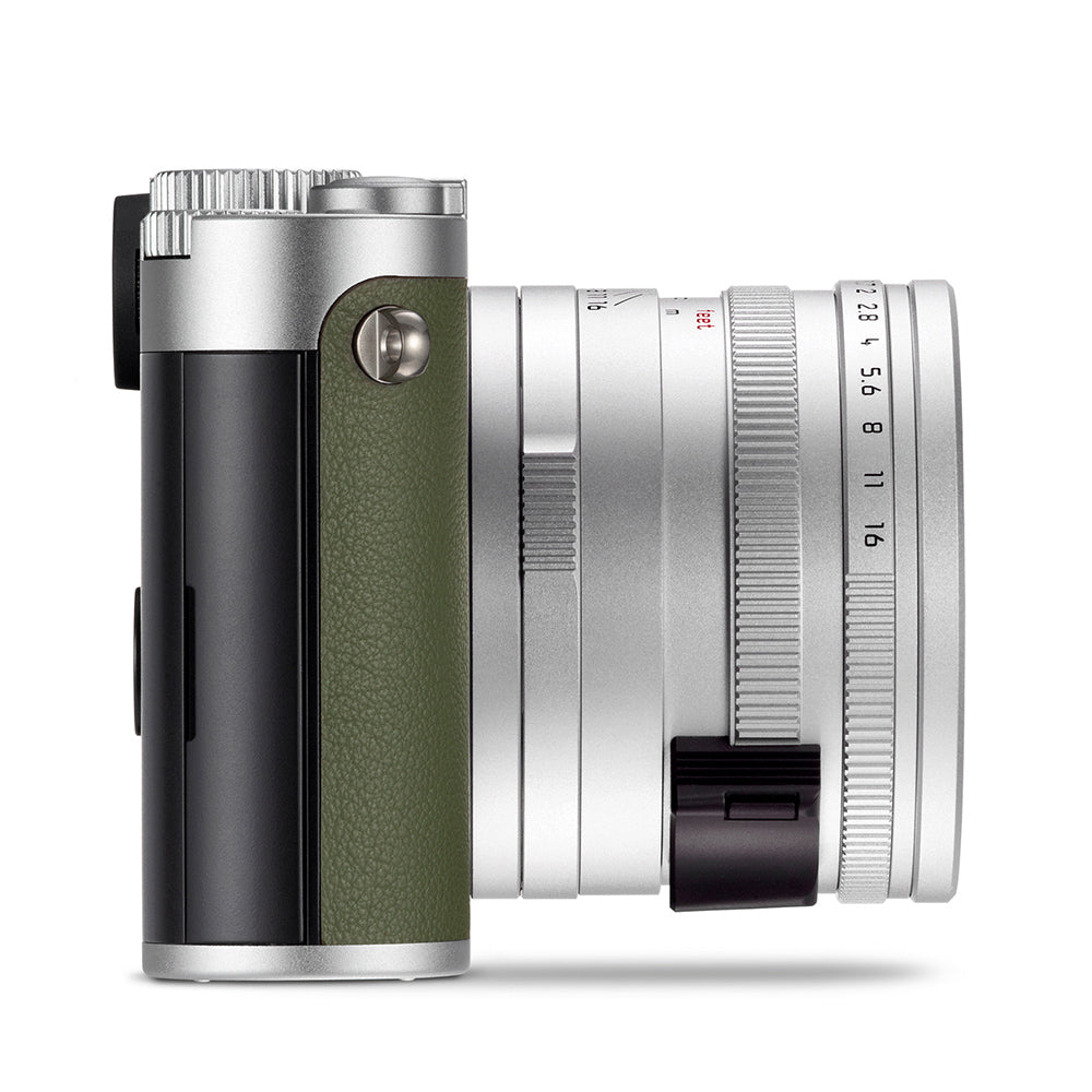 Leica Q (Typ 116) Digital Camera - Khaki Limited Edition - 28mm f/1.7 Lens, Full Frame Sensor - Perfect for Travel Photography & Street Shooting