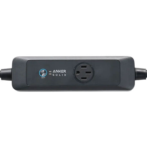 Anker SOLIX Double Power Hub - 200W Portable Charging Station with Dual AC Outlets & USB-C PD for Home, Camping, and Emergency Power Backup