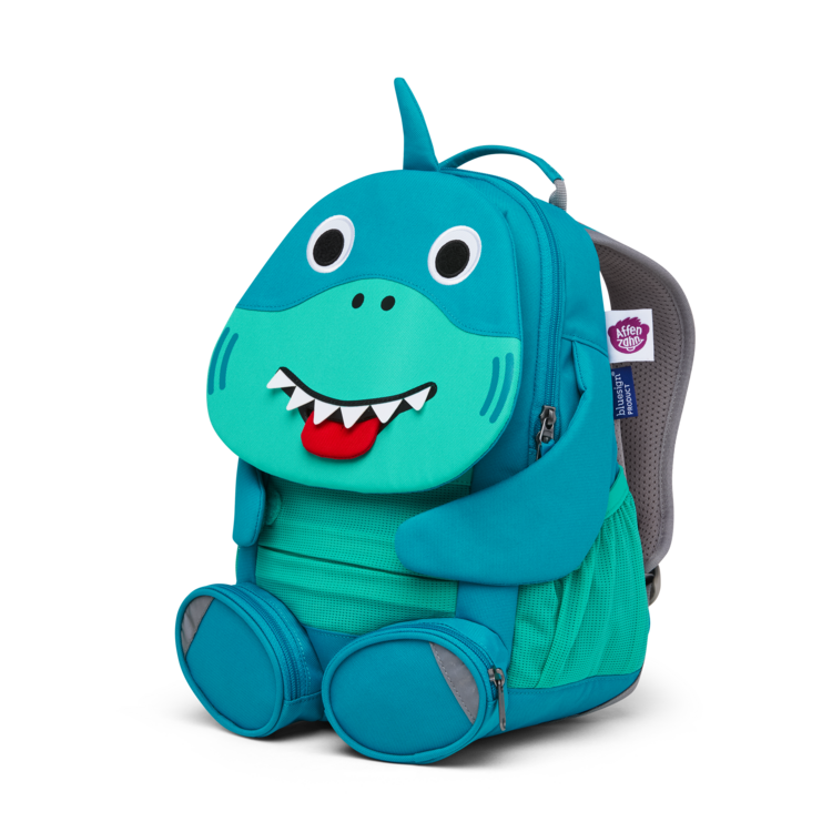 Affenzahn Large Friend Shark - Soft & Cuddly Plush Toy for Kids, Perfect for Playtime, Bedtime & Gifts | Durable & Safe for Toddlers & Infants