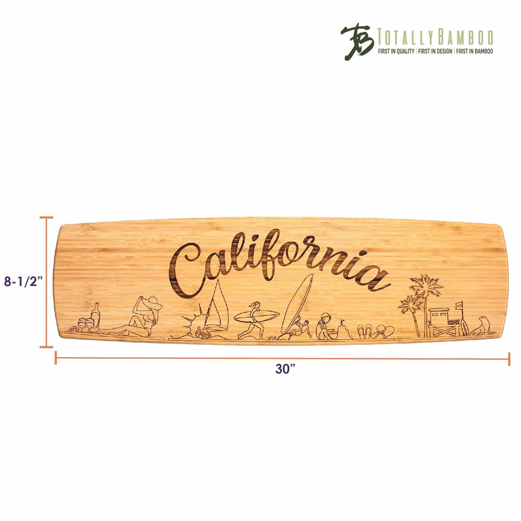Premium California Engraved XL Charcuterie Board - 30