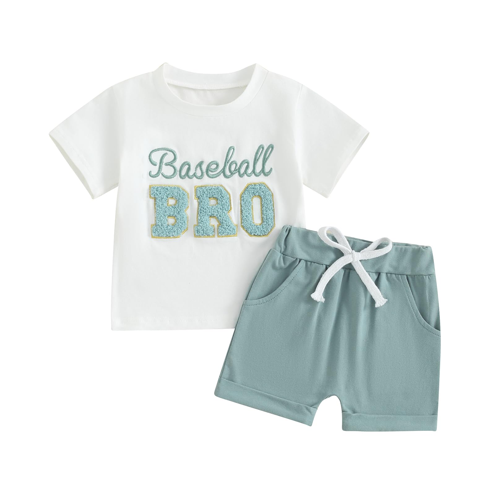 Toddler Summer Outfit Set - Baby Boy & Girl Cotton T-Shirt & Shorts for Newborns | Playtime, Beach & Outdoor Activities