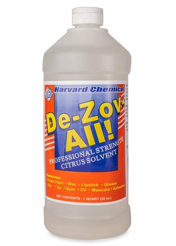 De Zov All Citrus Solvent Case (12 x Quarts) - Natural Paint Thinner & Cleaner for Wood, Metal & Tools - Perfect for Artists, DIY Projects & Workshop Use