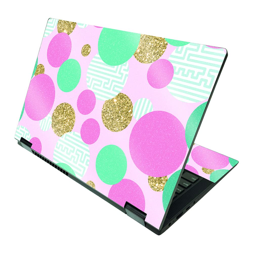 MightySkins Glossy Glitter Skin Cover for Lenovo IdeaPad Flex 5 15.6