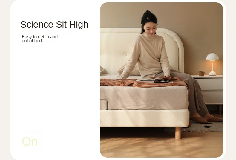 Premium Organic Leather Fabric - Ultra Soft & Luxurious Bed Cover for Comfortable Sleep - Perfect for Master Bedrooms, Guest Rooms & Cozy Home Decor