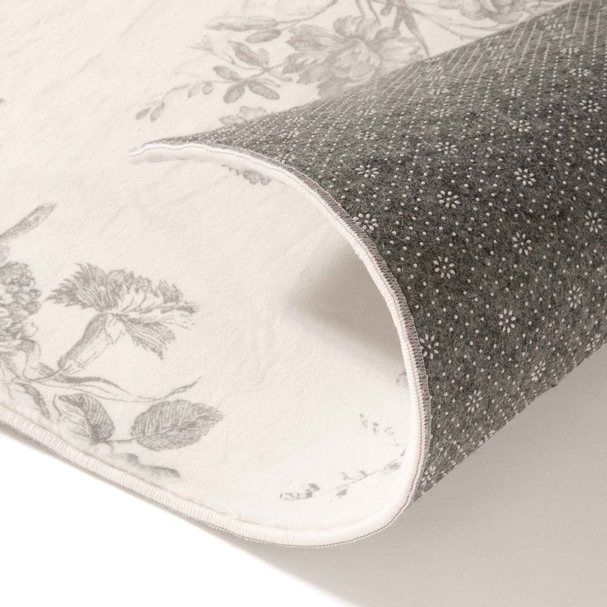 Classic Floral Print Area Rug 55