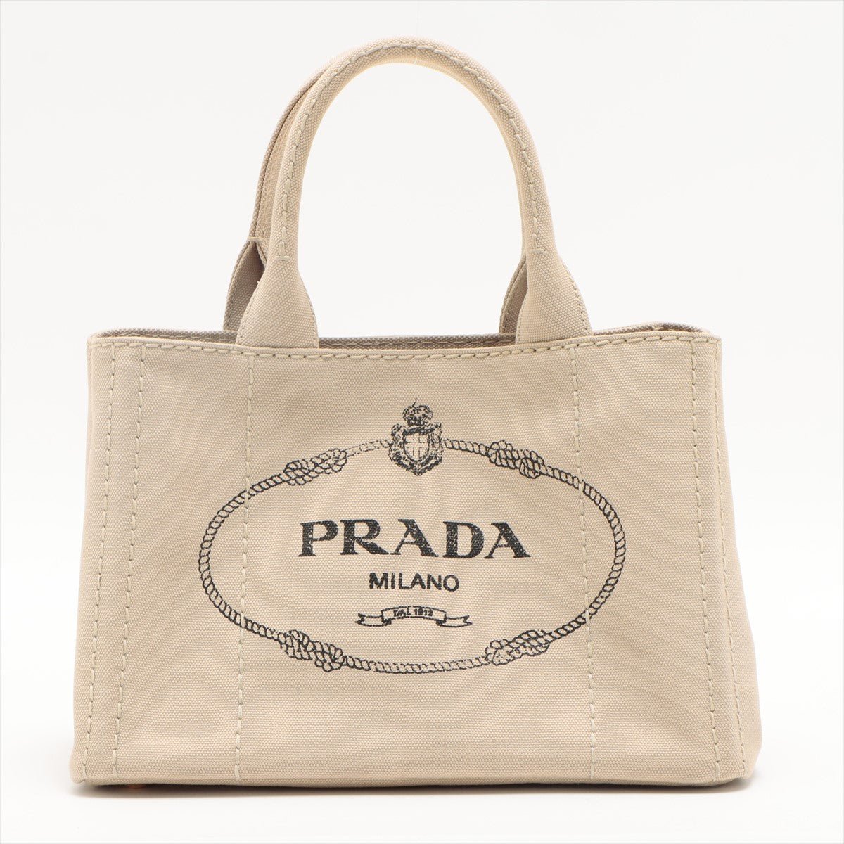 2-Way Canvas Tote Bag Beige - Reversible Eco-Friendly Shopper for Women & Men - Perfect for Groceries, Beach, Work & Travel