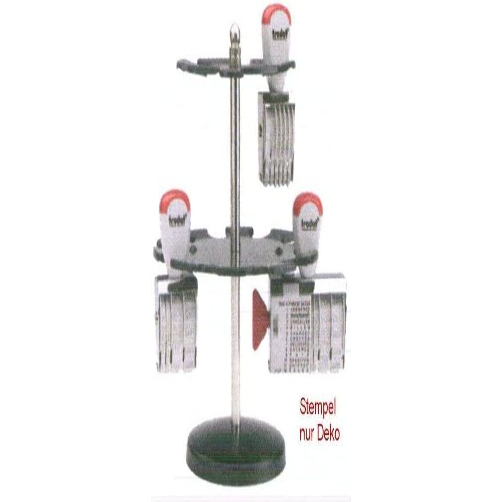 Trodat 86983 Stamp Holder - Organize & Store Up to 16 Stamps | Perfect for Office, School & Crafting Supplies