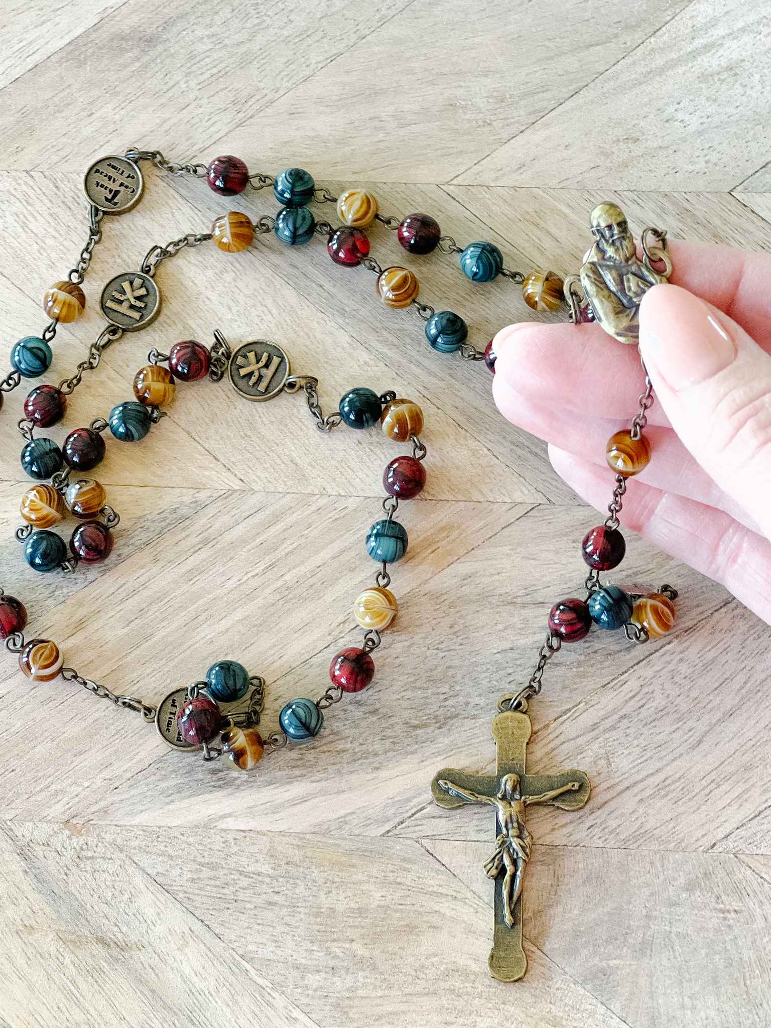 Blessed Solanus Casey Rosary - Catholic Prayer Beads for Devotion & Meditation | Perfect for Daily Prayer, Church Use & Spiritual Gifts